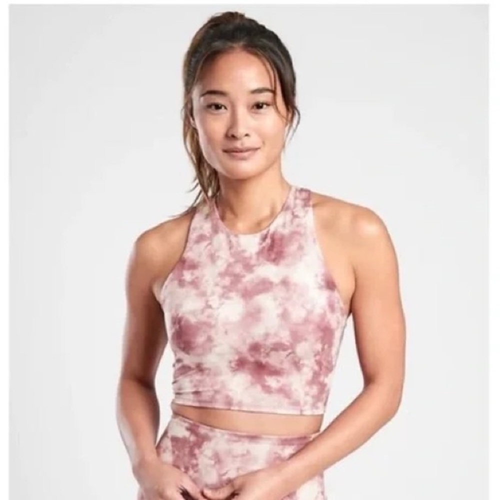 Athleta conscious crop tank/bra
